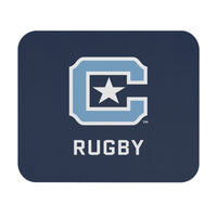 Load image into Gallery viewer, Custom Rugby Mouse Pad - Stylish Desk Accessory for Sports Fans - Navy
