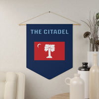Load image into Gallery viewer, The Citadel, Big Red Flag, Wall Pennant
