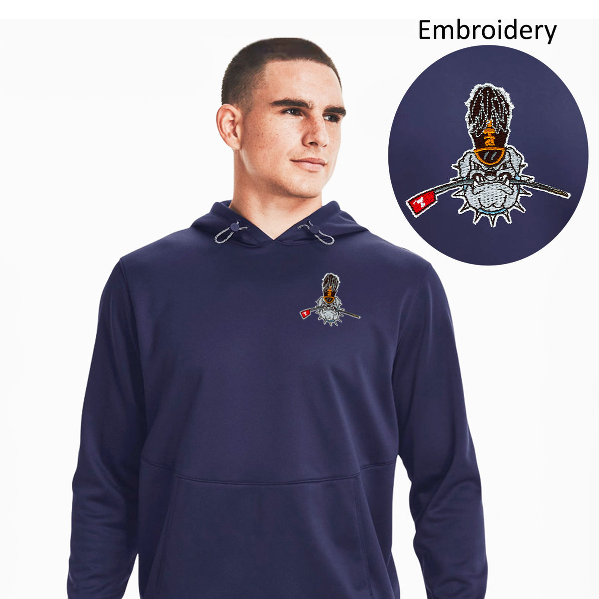 The Citadel, Spike, Under Armour - Storm Armour Fleece - Navy