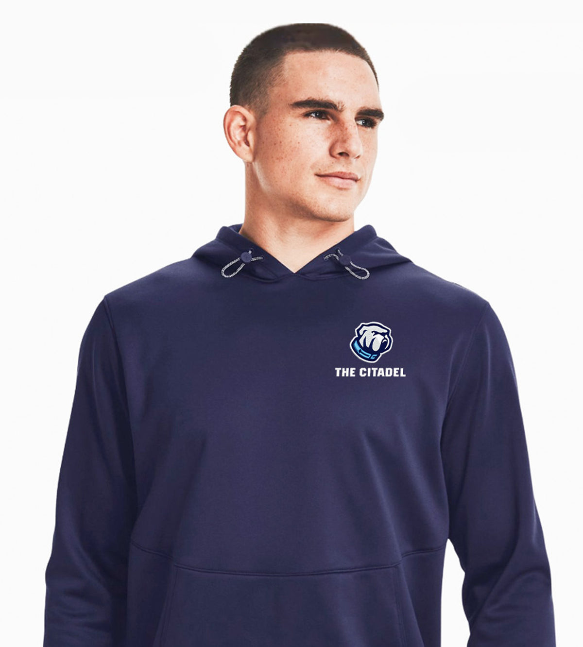 The Citadel Bulldog Under Armour Men's Storm Armour Fleece-Navy