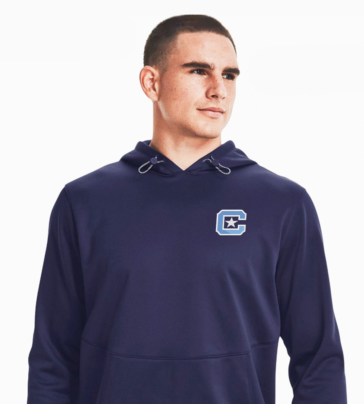 The Citadel C Under Armour Men's Storm Armour Fleece- Navy