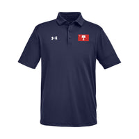 Load image into Gallery viewer, Big Red Palmetto Flag Under Armour Men&#39;s Tech™ Polo-Navy
