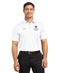 Load image into Gallery viewer, Big Red Palmetto Alumni Under Armour Men&#39;s Tech™ Polo- White
