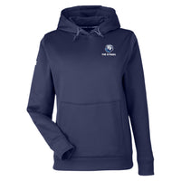 Load image into Gallery viewer, The Citadel Bulldog Under Armour Ladies&#39; Storm Armour Fleece- Navy
