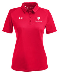 Load image into Gallery viewer, Big Red Palmetto Under Armour Ladies&#39; Tech™ Polo- Red

