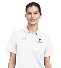 Load image into Gallery viewer, Big Red Palmetto Under Armour Ladies&#39; Tech™ Polo- White
