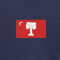 Load image into Gallery viewer, Big Red Palmetto Flag Under Armour Ladies&#39; Tech™ Polo- Navy
