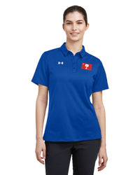 Load image into Gallery viewer, Big Red Palmetto Flag Under Armour Ladies&#39; Tech™ Polo- Royal
