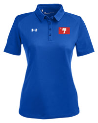 Load image into Gallery viewer, Big Red Palmetto Flag Under Armour Ladies&#39; Tech™ Polo- Royal
