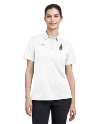 Load image into Gallery viewer, Spike Flag Under Armour Ladies&#39; Tech™ Polo- White
