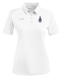 Load image into Gallery viewer, Spike Flag Under Armour Ladies&#39; Tech™ Polo- White
