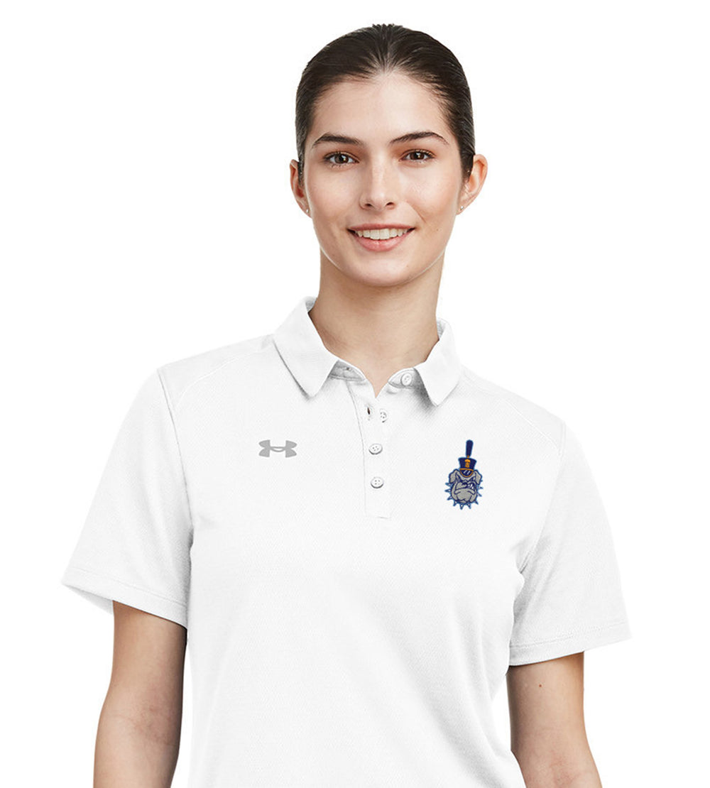 Spike Flag Under Armour Ladies' Tech™ Polo- White