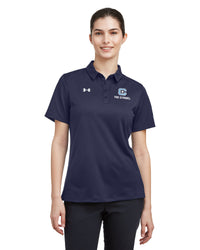 Load image into Gallery viewer, The Citadel C, Under Armour Ladies&#39; Tech™ Polo- Navy

