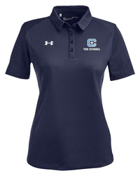 Load image into Gallery viewer, The Citadel C, Under Armour Ladies&#39; Tech™ Polo- Navy
