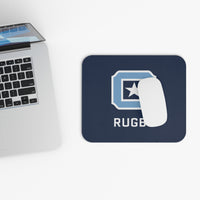 Load image into Gallery viewer, Custom Rugby Mouse Pad - Stylish Desk Accessory for Sports Fans - Navy
