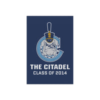Load image into Gallery viewer, The Citadel C, Class of 2014 Garden &amp; House Banner 12&quot; x 18&quot;
