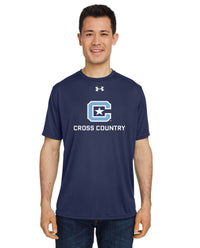 Load image into Gallery viewer, The Citadel, Club Sport - Cross Country Under Armour Men&#39;s Team Tech T-Shirt - Navy
