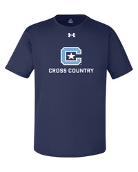 Load image into Gallery viewer, The Citadel, Club Sport - Cross Country Under Armour Men&#39;s Team Tech T-Shirt - Navy
