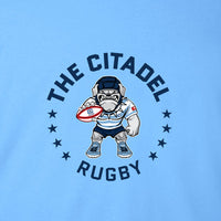 Load image into Gallery viewer, The Citadel, Club Sports, Spike Rugby, Under Armour Men&#39;s Team Tech T-Shirt - Carolina Blue

