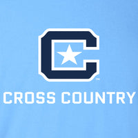 Load image into Gallery viewer, The Citadel, Club Sport - Cross Country, Under Armour Ladies&#39; Team Tech T-Shirt- Carolina Blue
