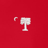 Load image into Gallery viewer, Big Red Palmetto Under Armour Men&#39;s Tipped Teams Performance Polo- Red
