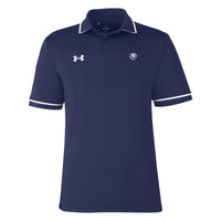 Load image into Gallery viewer, Bulldog, Under Armour Men&#39;s Tipped Teams Performance Polo-Navy
