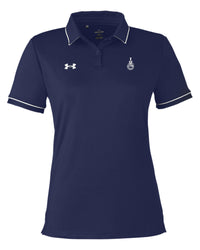 Load image into Gallery viewer, The Citadel, Spike logo, Under Armour Ladies&#39; Tipped Teams Performance Polo
