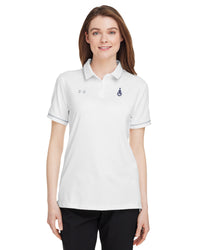 Load image into Gallery viewer, The Citadel, Spike logo, Under Armour Ladies&#39; Tipped Teams Performance Polo
