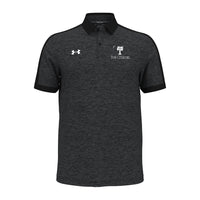 Load image into Gallery viewer, The Citadel, Big Red, Under Armour Men&#39;s Trophy Level Polo - Black
