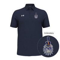Load image into Gallery viewer, The Citadel, Spike Logo, Under Armour Men&#39;s Trophy Level Polo - Navy
