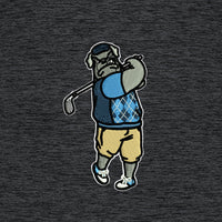 Load image into Gallery viewer, The Citadel, Spike the Golfer, Under Armour Men&#39;s Trophy Level Polo - Black
