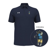 Load image into Gallery viewer, The Citadel, Spike the Golfer, Under Armour Men&#39;s Trophy Level Polo - Navy
