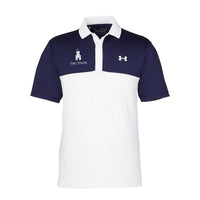 Load image into Gallery viewer, The Citadel, Barracks, Under Armour Men&#39;s Performance 3.0 Colorblock Polo - Navy-White
