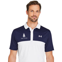 Load image into Gallery viewer, The Citadel, Barracks, Under Armour Men&#39;s Performance 3.0 Colorblock Polo - Navy-White
