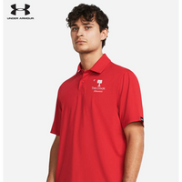 Load image into Gallery viewer, The Citadel, Alumni, BRP Palm Tree, Under Armour Recycled Polo - Red
