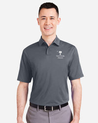 Load image into Gallery viewer, The Citadel, Alumni, BRP Palm Tree, Under Armour Recycled Polo - Grey
