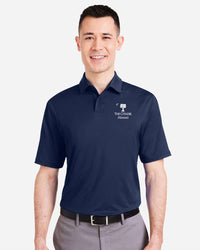 Load image into Gallery viewer, The Citadel, Alumni, BRP Palm Tree, Under Armour Recycled Polo - Navy Blue
