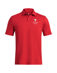 Load image into Gallery viewer, The Citadel, Alumni, BRP Palm Tree, Under Armour Recycled Polo - Red
