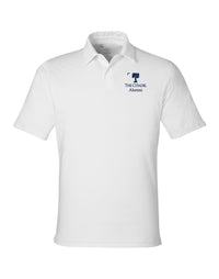Load image into Gallery viewer, The Citadel, Alumni, BRP Palm Tree, Under Armour Recycled Polo - Whitev
