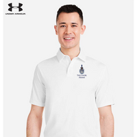 Load image into Gallery viewer, The Citadel Alumni, Spike,  Under Armour Recycled Polo - White

