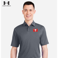 Load image into Gallery viewer, The Citadel, BRP Flag, Under Armour Recycled Polo - Grey

