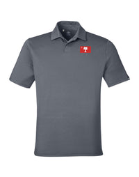 Load image into Gallery viewer, The Citadel, BRP Flag, Under Armour Recycled Polo - Grey
