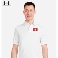 Load image into Gallery viewer, The Citadel, BRP Flag, Under Armour Recycled Polo - White
