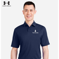 Load image into Gallery viewer, The Citadel, Barracks, Under Armour Recycled Polo - Navy Blue

