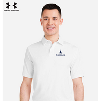 Load image into Gallery viewer, The Citadel, Barracks, Under Armour Recycled Polo - White
