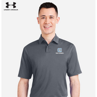 Load image into Gallery viewer, The Citadel, C Star, Under Armour Recycled Polo - Grey
