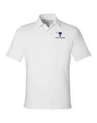 Load image into Gallery viewer, The Citadel, BRP Palm Tree, Under Armour Recycled Polo - White
