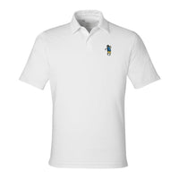 Load image into Gallery viewer, The Citadel Alumni, Spike the Golfer, Under Armour Recycled Polo - White
