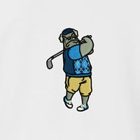 Load image into Gallery viewer, The Citadel Alumni, Spike the Golfer, Under Armour Recycled Polo - White
