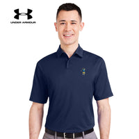 Load image into Gallery viewer, The Citadel Alumni, Spike the Golfer, Under Armour Recycled Polo - navy
